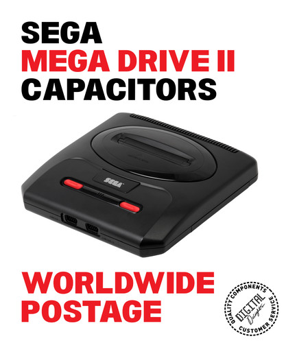 Condensatori sega mega drive - condensatori,